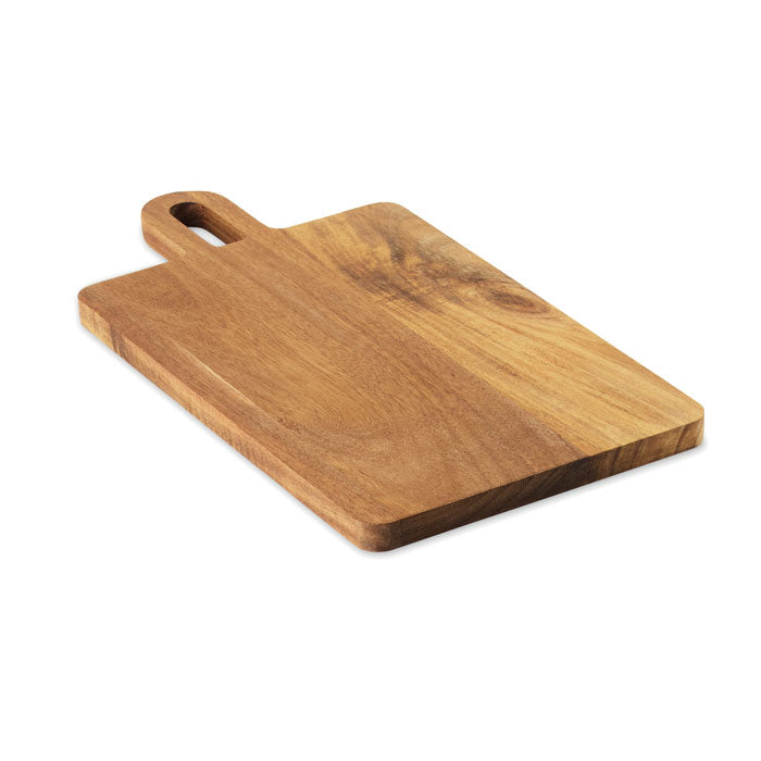 ASTI - Tabla de cortar de acacia, tabla de cortar de madera de acacia con asa, resistente y versátil.