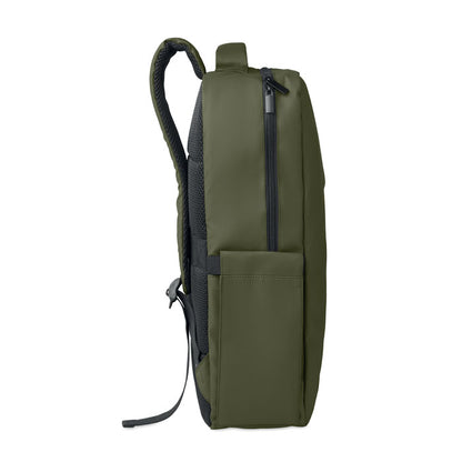 Mochila azul marino para portátil con espalda acolchada y tirantes ajustables
