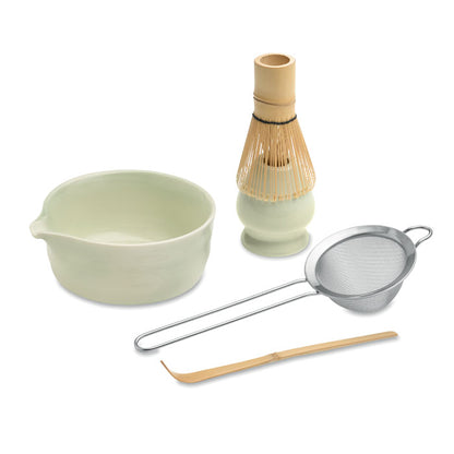 Set para preparar té matcha de 5 piezas en caja regalo
