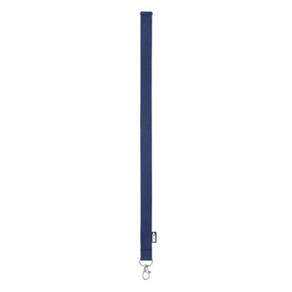  Lanyard de RPET 20 mm marino