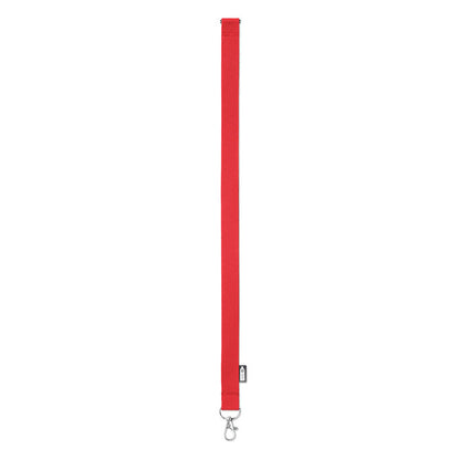  Lanyard de RPET 20 mm rojo