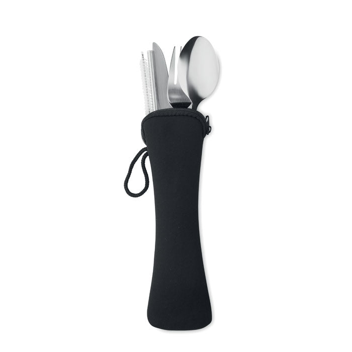 5 SERVICE - Set cubiertos acero inoxidable - Regalos Corporativos Personalizados · Clap Comunicacion