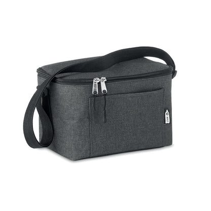 Bolsa nevera con cierre cremallera y bolsillo exterior con asa bandolera
