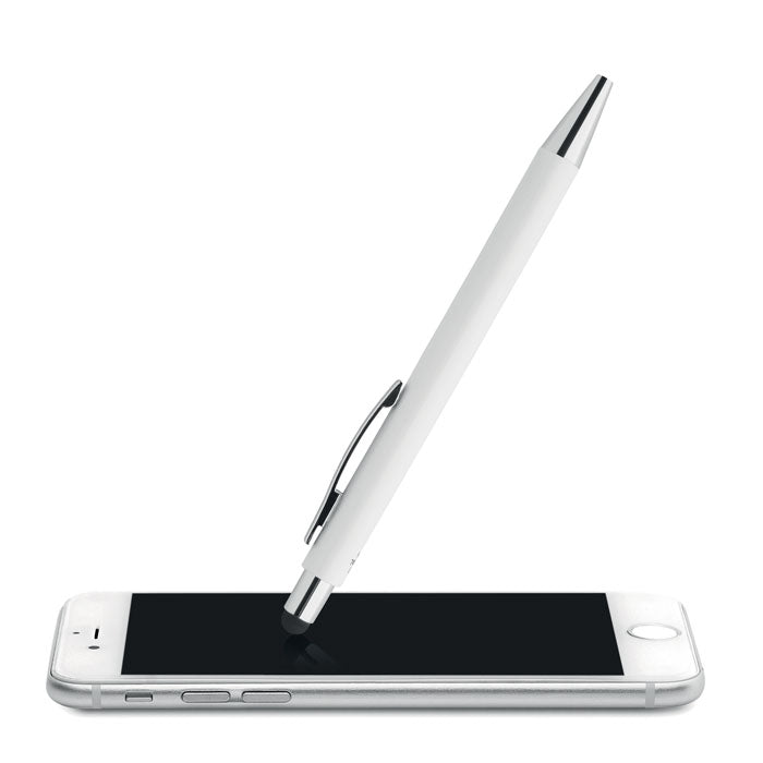 BLANQUITO CLEAN - Boligrafo stylus antibacterial - Regalos Corporativos Personalizados · Clap Comunicacion