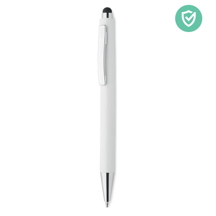 BLANQUITO CLEAN - Boligrafo stylus antibacterial - Regalos Corporativos Personalizados · Clap Comunicacion