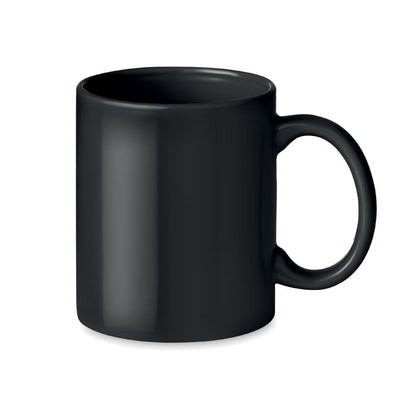 Mug de cerámica negra