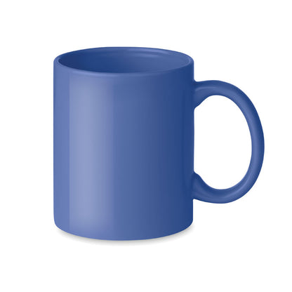 Mug azul de cerámica
