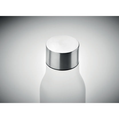 TApon metálico de botella blanca