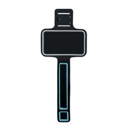 Funda de móvil brazalete con ventana transparente