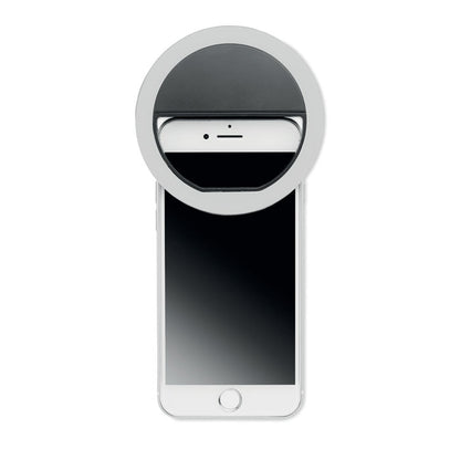 Luz blanca circular de 28 LED con batería recargable por micro-USB