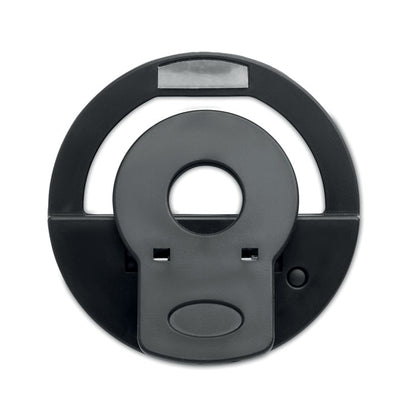 Luz LED selfie con clip, fabricada en ABS y recargable por USB
