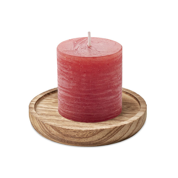 PENTAS - Porta velas madera