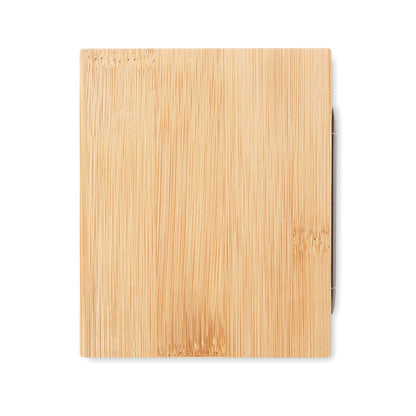 Lateral de Porta bolígrafos de madera con 