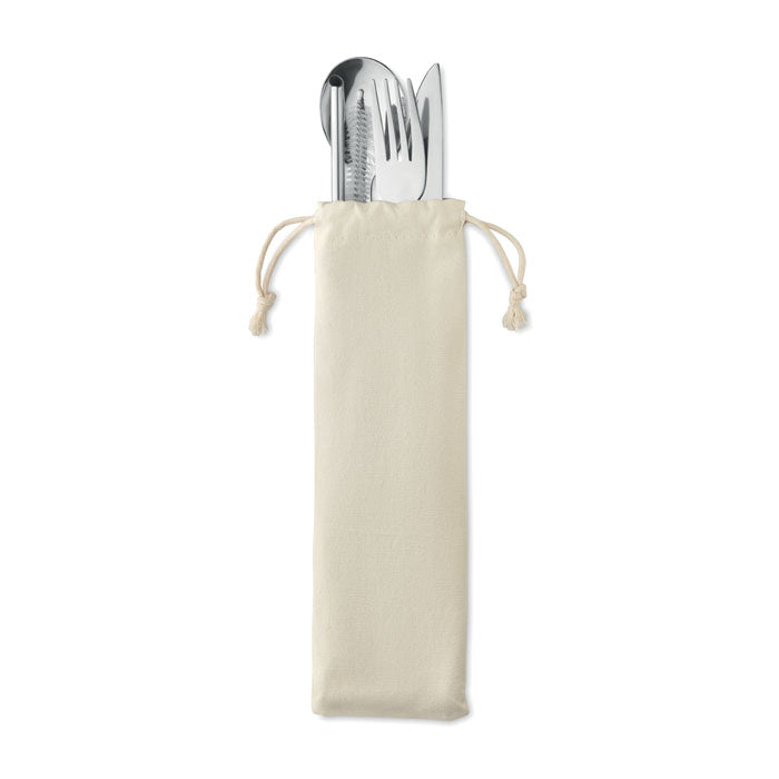 CUSTA SET - Set de cubiertos acero inox.