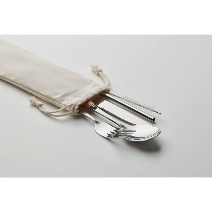 CUSTA SET - Set de cubiertos acero inox.