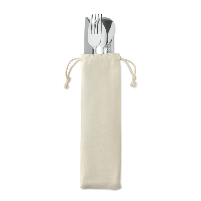 CUSTA SET - Set de cubiertos acero inox.