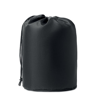 Funda negra cerrada para set de camping