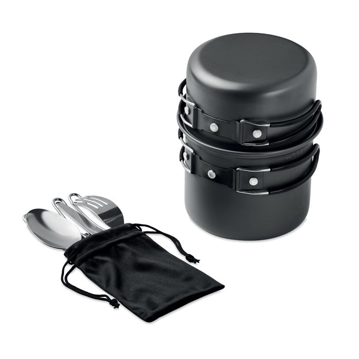 POTTY SET - Set de camping con cubiertos