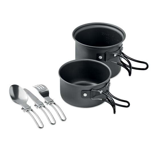 POTTY SET - Set de camping con cubiertos