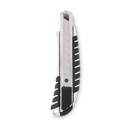 Cuter metalico con detalles en color negro