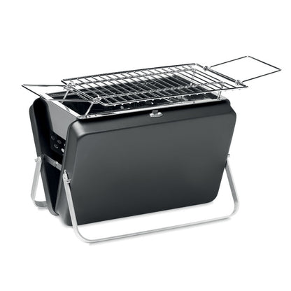 Barbacoa portátil con grill y patas