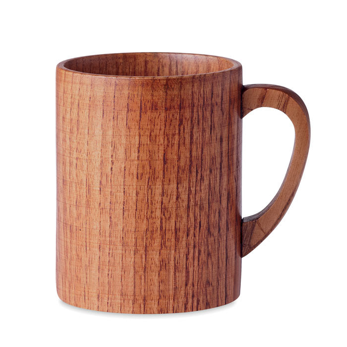 TRAVIS - Taza de madera de roble 280 ml