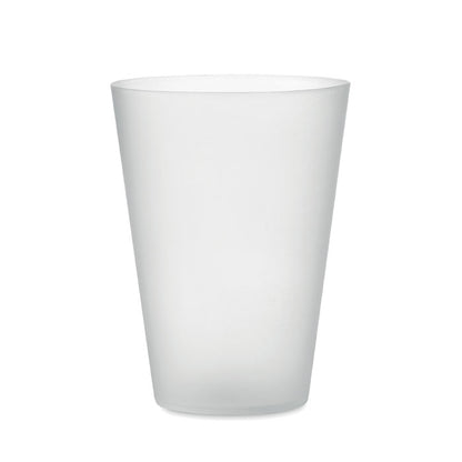 Vaso traslúcido de PP. 300ml