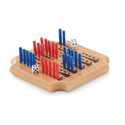 Juego de Backgammon en posavasos de corcho