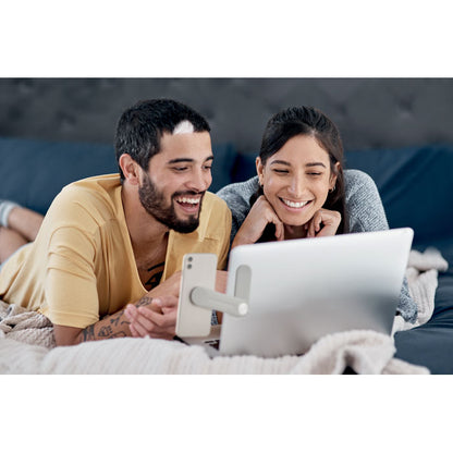 Soporte portátil magnético para uso en ordenadores portátiles