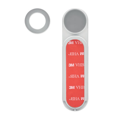 Soporte para móvil con adhesivo resistente y diseño minimalista