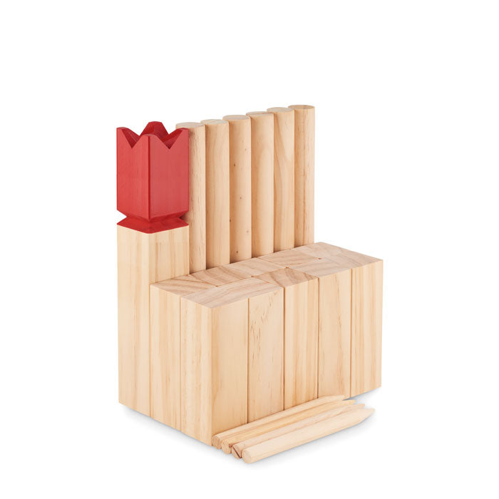KING - Juego de madera de pino