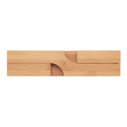 Protector de mesa plegado de madera