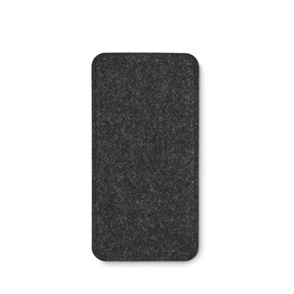 Funda de gafas de fieltro gris