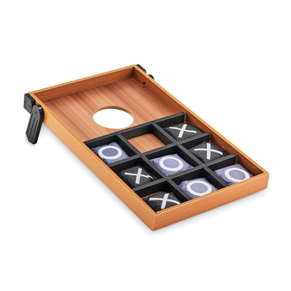 Tres en raya para exteriores con tablero de MDF