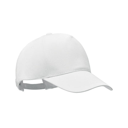 Gorra blanca de materiales ecológicos