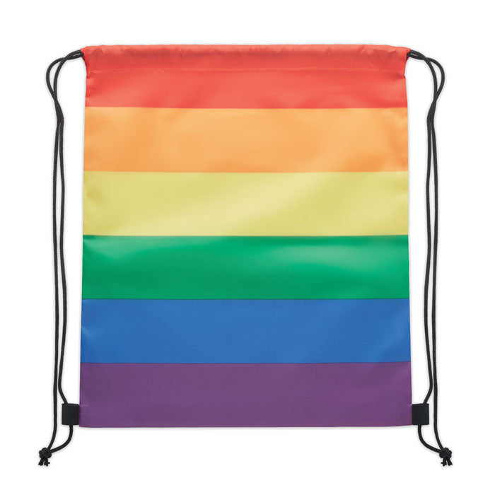 BOW - Bolsa cuerdas rainbow de RPET