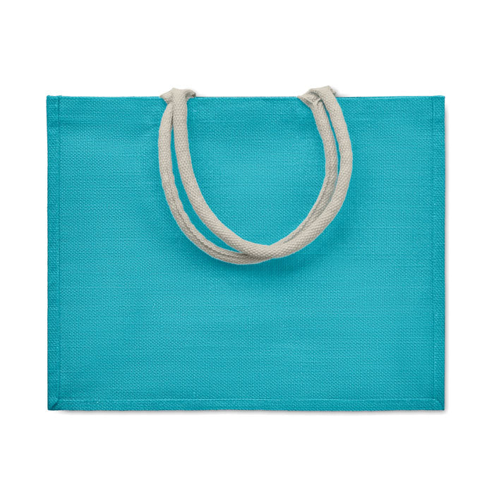 AURA - Bolsa de yute y asas algodón