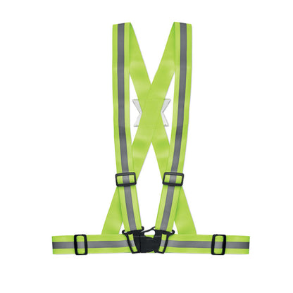 Chaleco amarillo reflectante ajustable