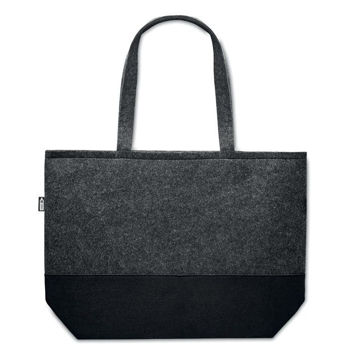 DUO INDICO - Bolsa compras de fieltro RPET