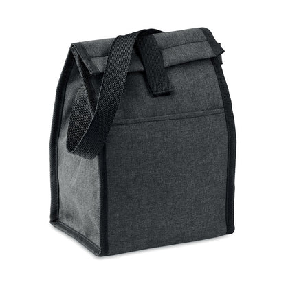 Bolsa nevera de RPET gris con asa