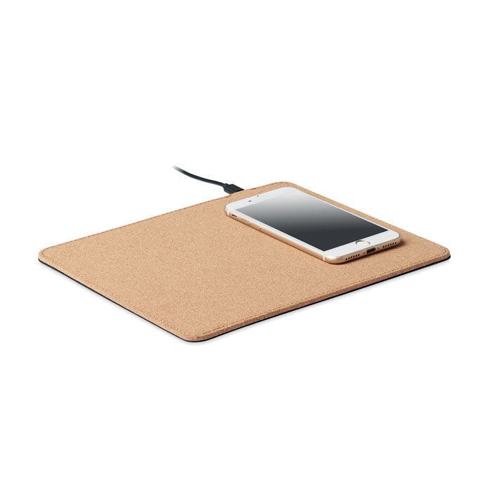 WIRELESS MATTY - Alfombrilla corcho cargador 15W