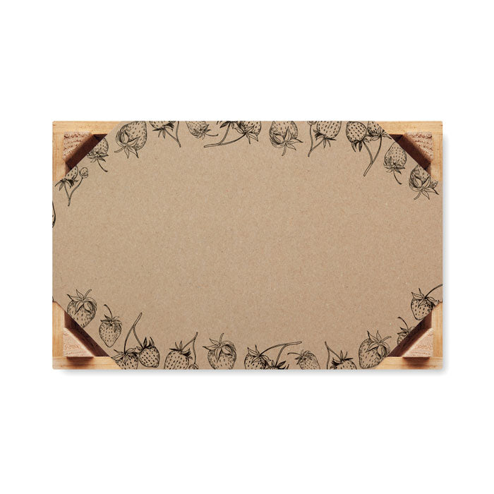 STRAWBERRY - Kit de fresas en caja madera