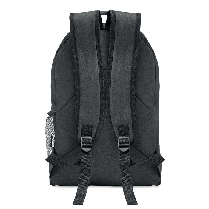 SIENA - Mochila RPET 600D jaspeada - Regalos Corporativos Personalizados · Clap Comunicacion
