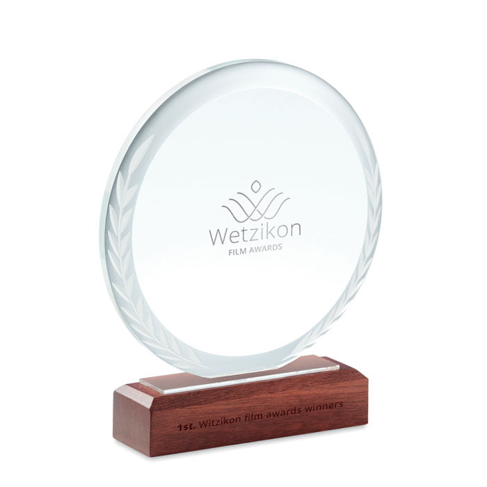 KEEN - Placa o trofeo cristal redonda