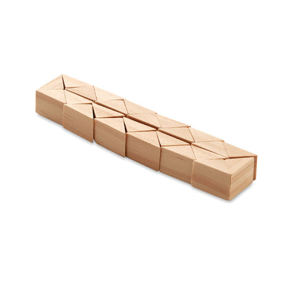 Rompecabezas de piezas de madera