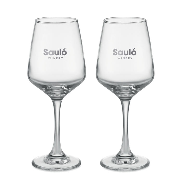 CHEERS - Juego de 2 copas de vino