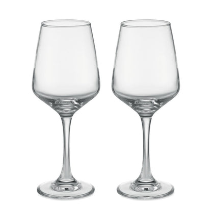 Juego de 2 copas de cristal