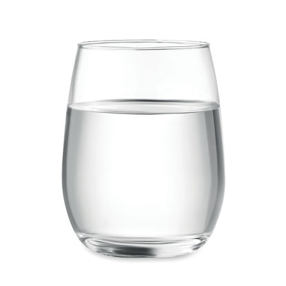 Vaso de cristal lleno de agua