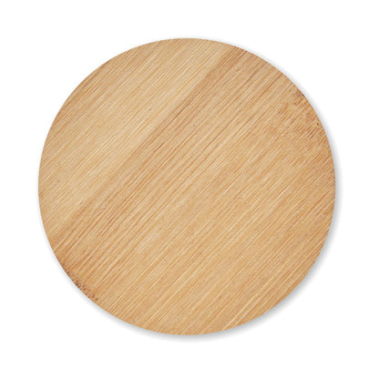 Parte inferior de vela de madera