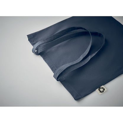 Tote bag de algodón de asas largas color blanca